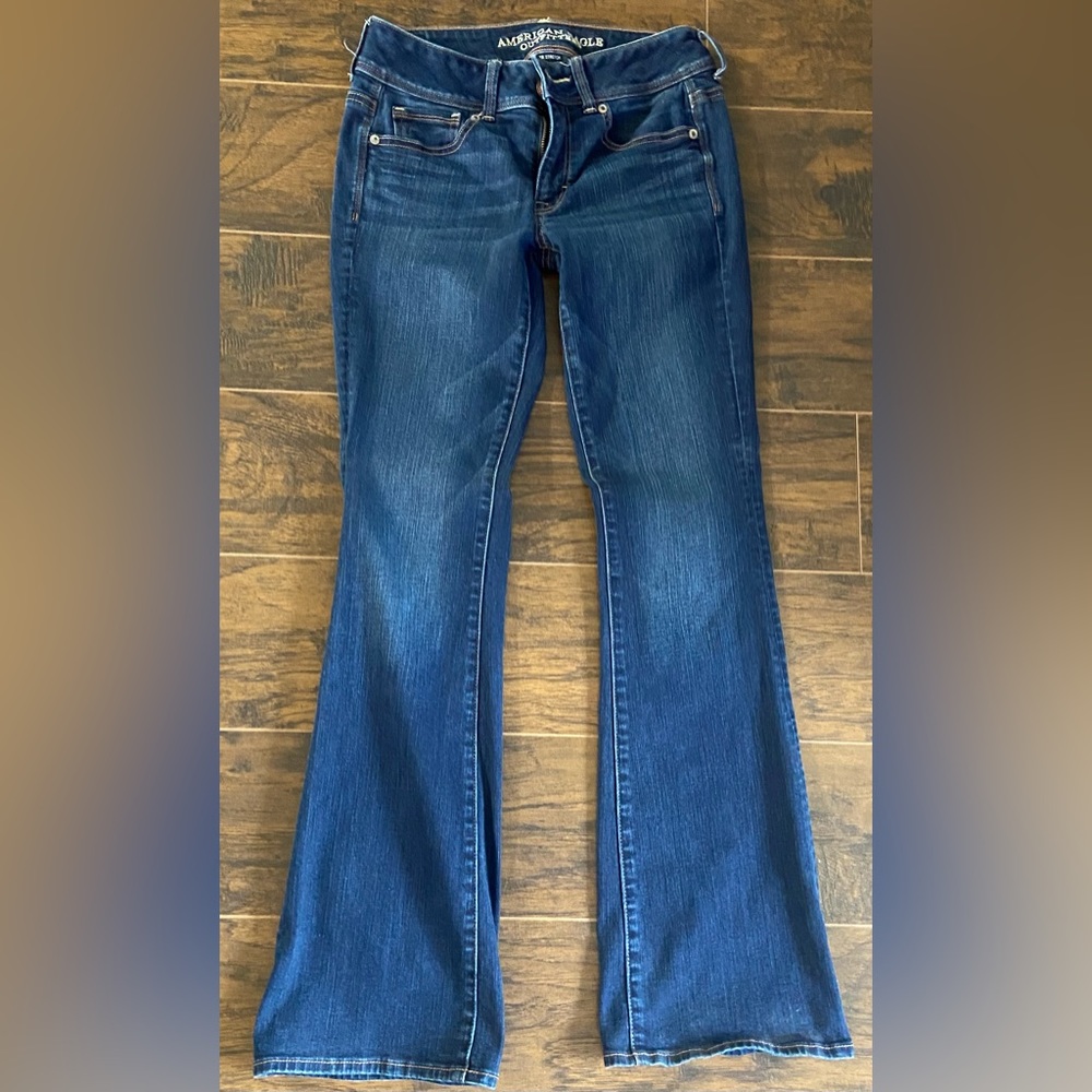 kick boot American eagle jeans like new